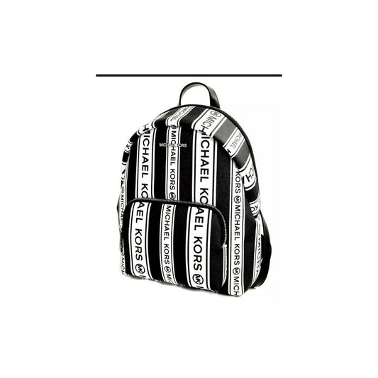 Mochila Negra Con Logo Michael Kors