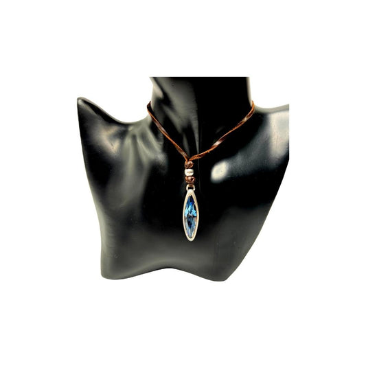 COLLAR LANZA AZUL