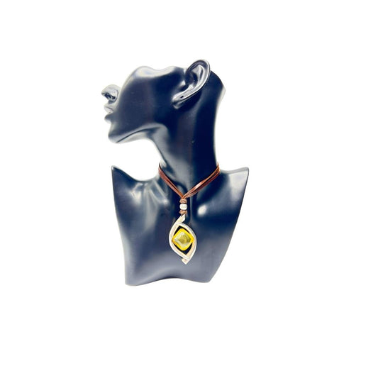 COLLAR PISCIS AMARILLO